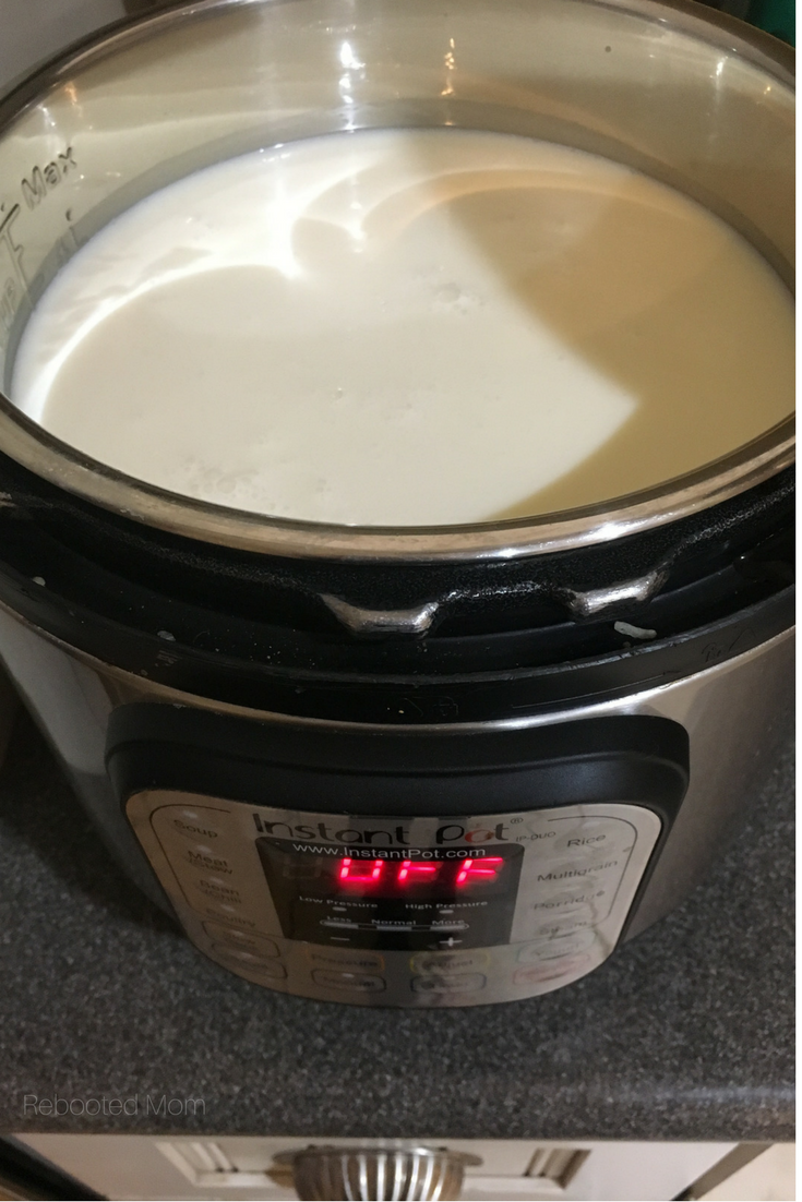 Instant Pot Yogurt: Step by step directions for making homemade yogurt in a pressure cooker - the result is thick yogurt that  your family will love!