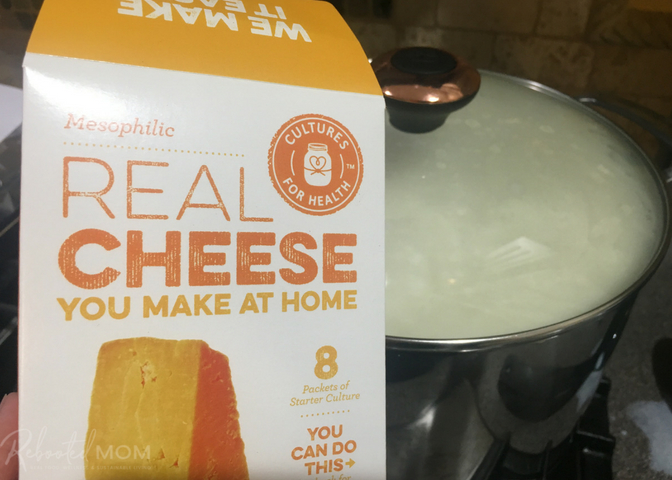 Bovre Cheese (much like homemade chevre cheese) is super delicious - and easy to make at home with a gallon of raw cow milk.