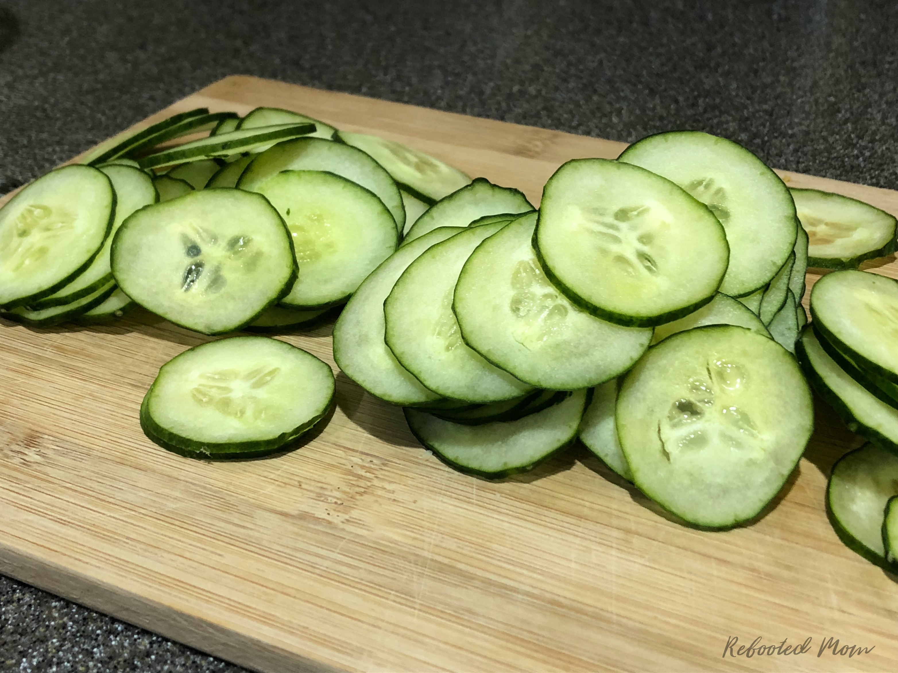 How to Make Cucumber Chips - Rebooted Mom