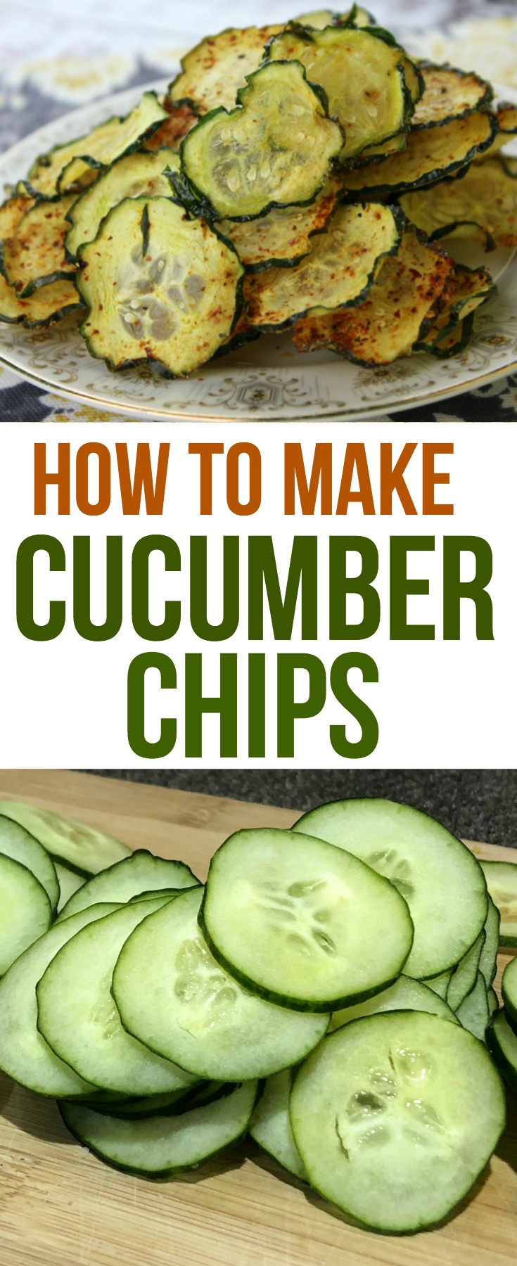 Cucumber Chips are easy to make and are delicious and healthy at the same time. They are the perfect snack for kids and adults.