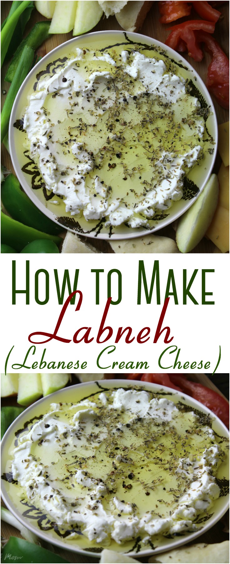 A simple and easy recipe to make your own creamy, delicious homemade labneh at home. Complete with step by step photos and serving suggestions.