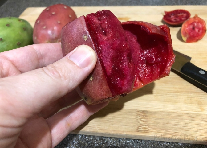 Learn how to peel a prickly pear, also known as cactus fruit, tunas, cactus figs, Indian figs and even barbary figs, with this step by step tutorial.