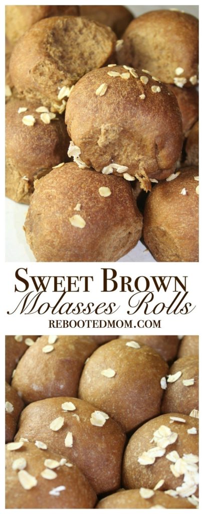 Sweet Brown Molasses Rolls