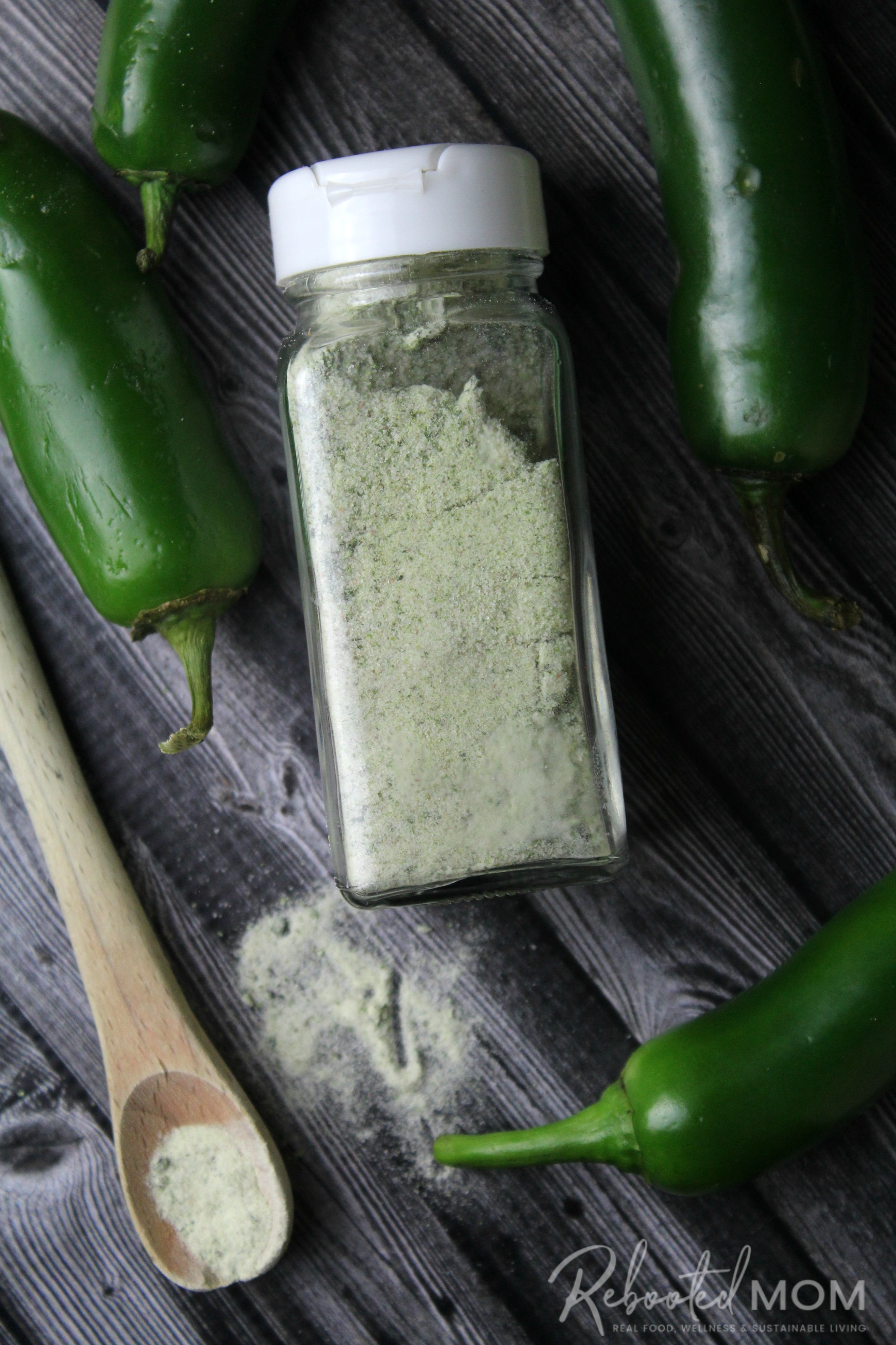 This homemade jalapeño salt recipe is easy to make at home and delicious on everything from baked potatoes, to steak and even popcorn!