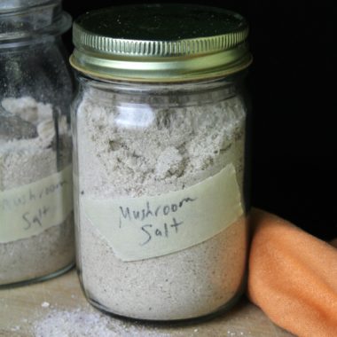 Homemade Mushroom Salt