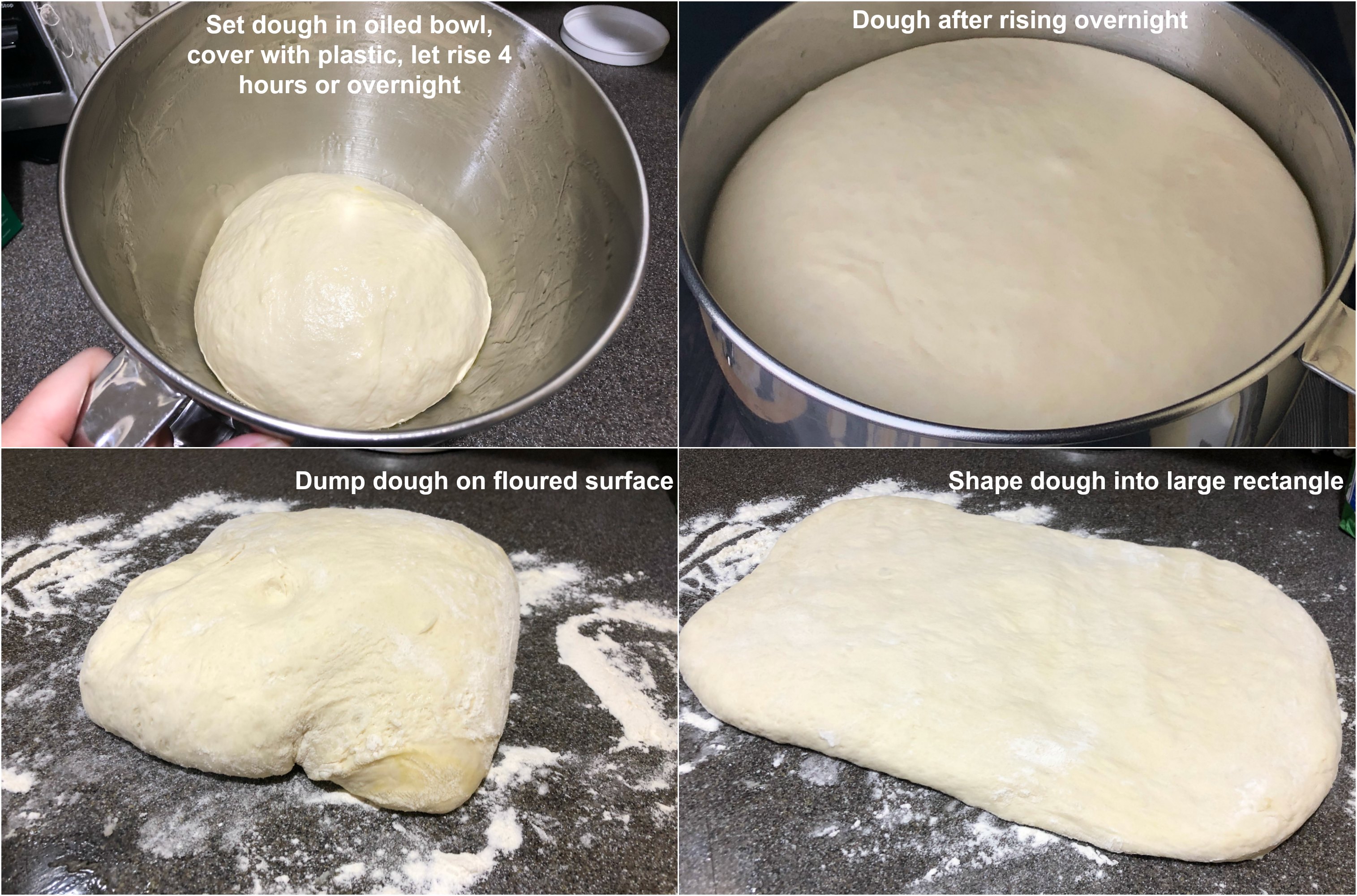 Step by Step, rise of sourdough \ Easy homemade sourdough bagels you can make at home with your own active sourdough starter. This step by step tutorial makes the most delicious bagels!