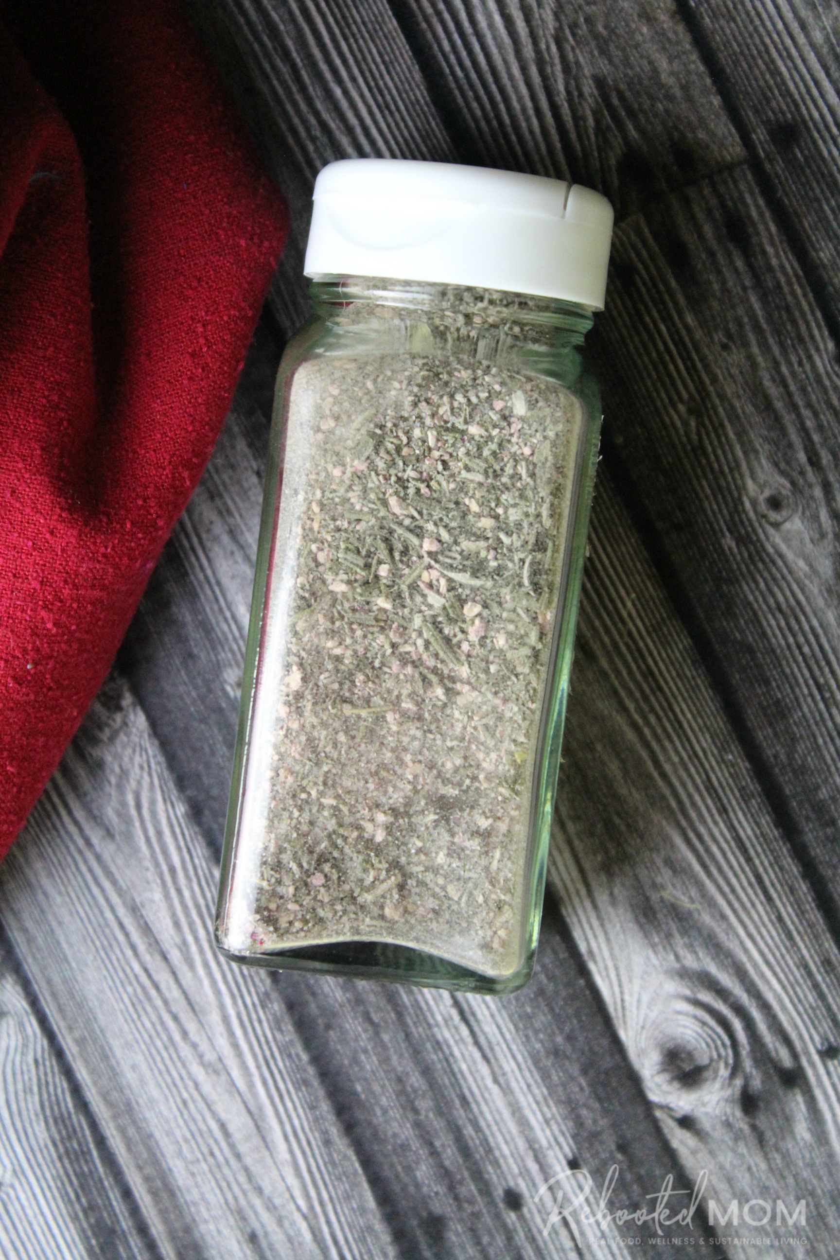 Rosemary Radish Veggie Salt is a simple and creative way to use up your garden bounty and a delicious way to flavor your favorite summer foods!