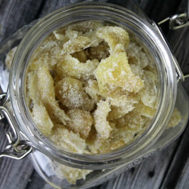 Candied Ginger Recipe
