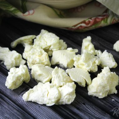 Cheese Curds from Raw Milk