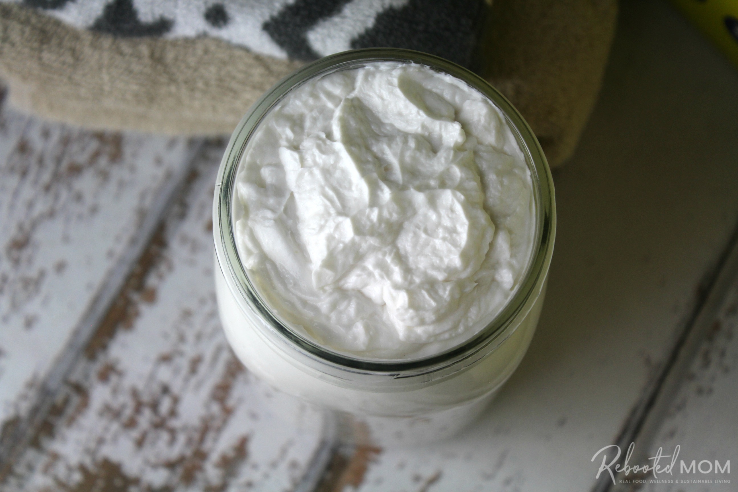 Creamy homemade laundry butter