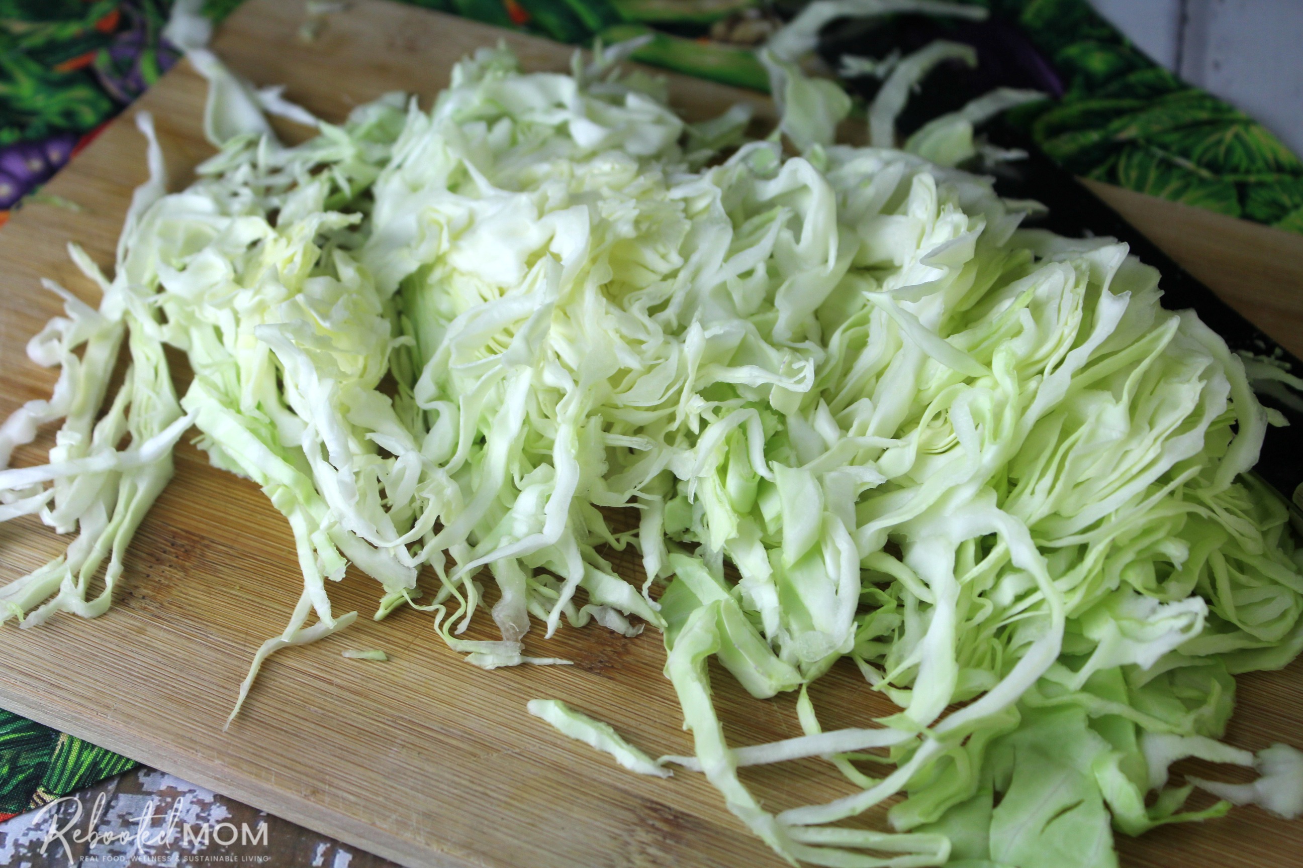 Sliced cabbage