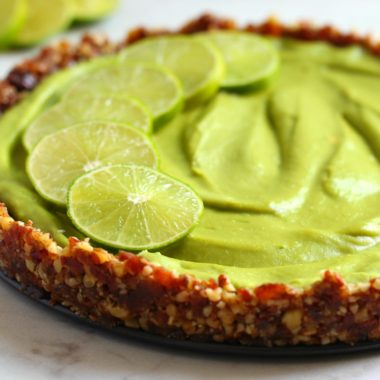 Raw No-Bake Key Lime Pie