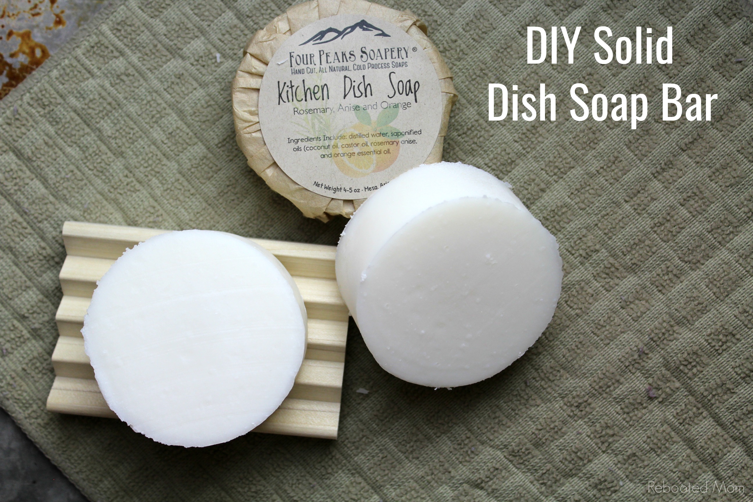 Solid Dish Soap Bar