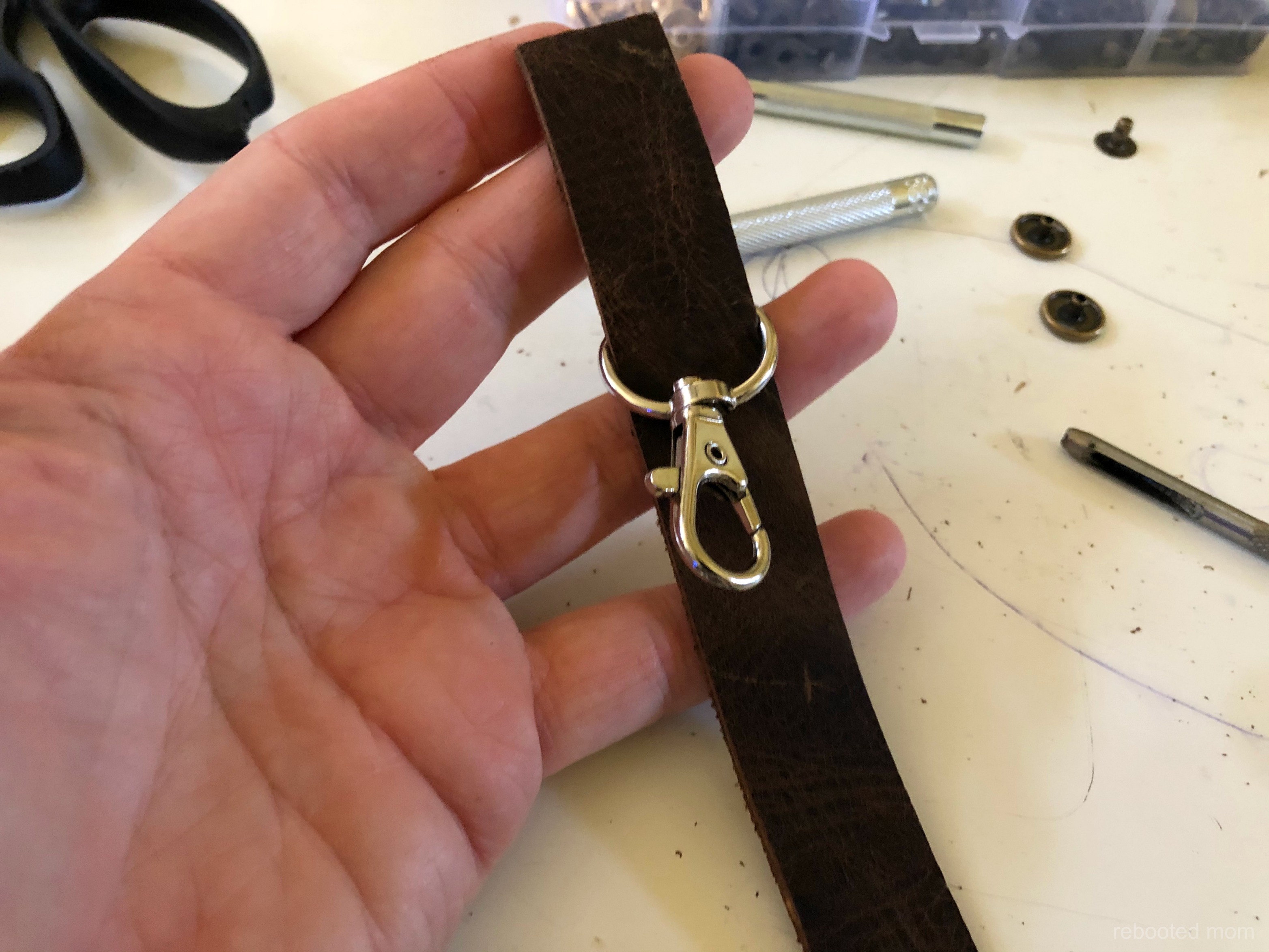 Leather Key Chain DIY