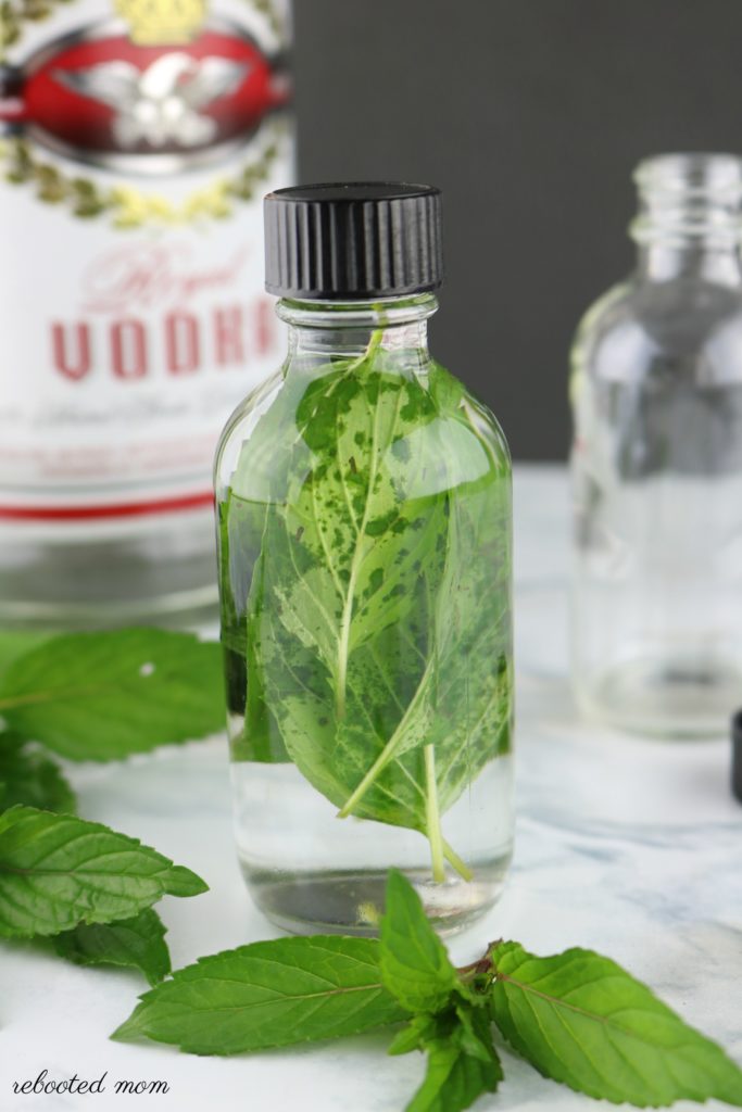 Homemade Mint Extract