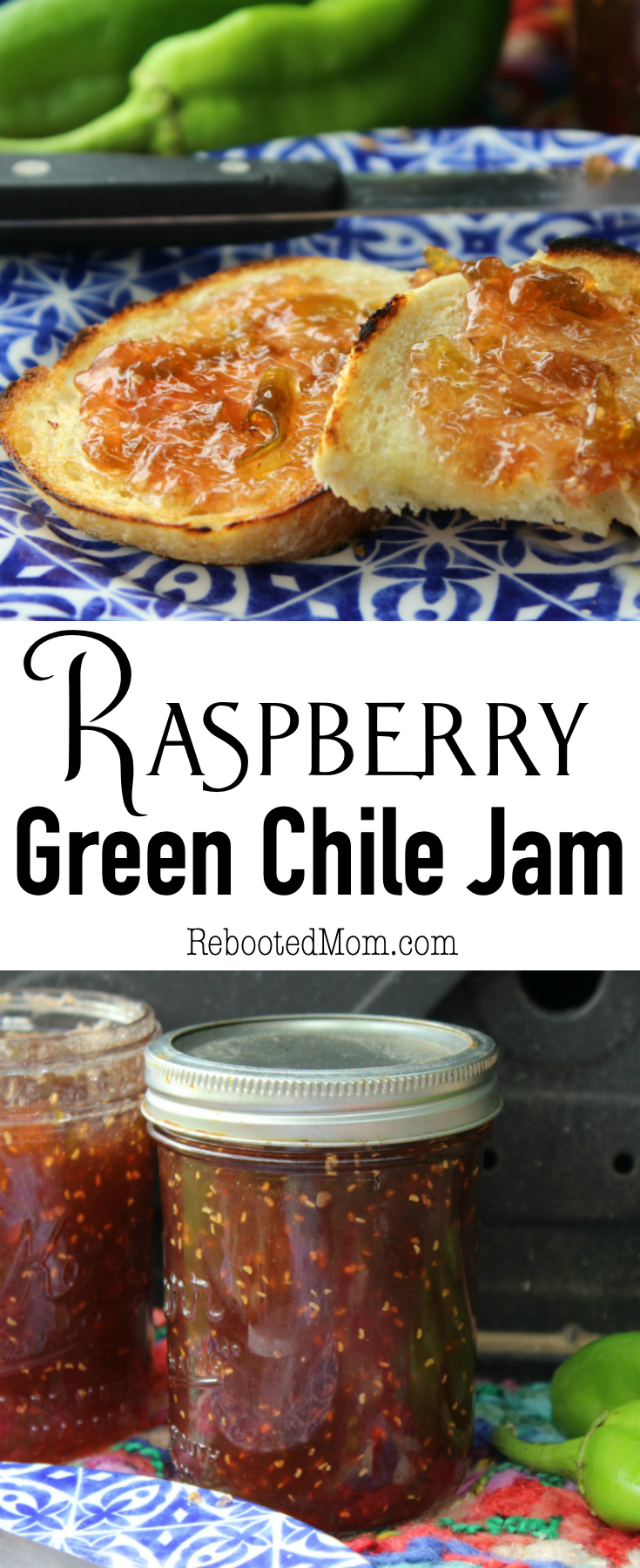 Raspberry Green Chile Jam