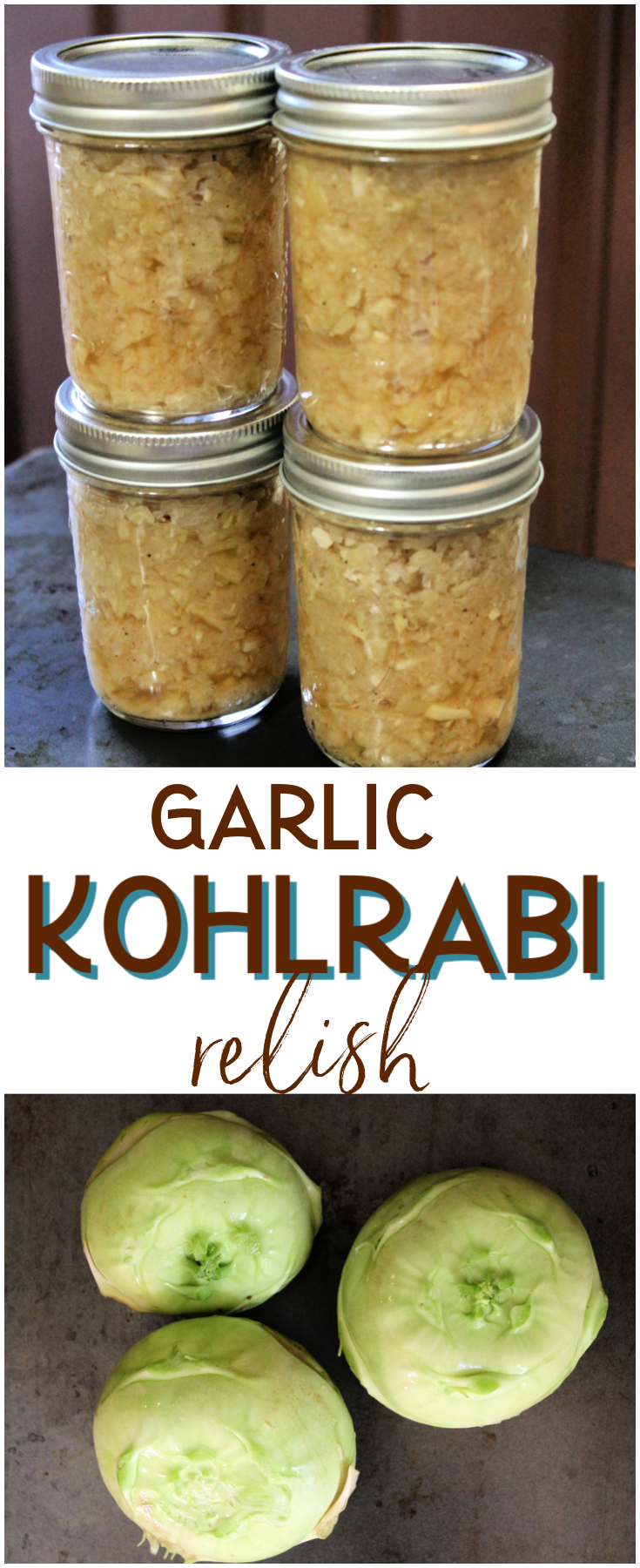 Kohlrabi Relish