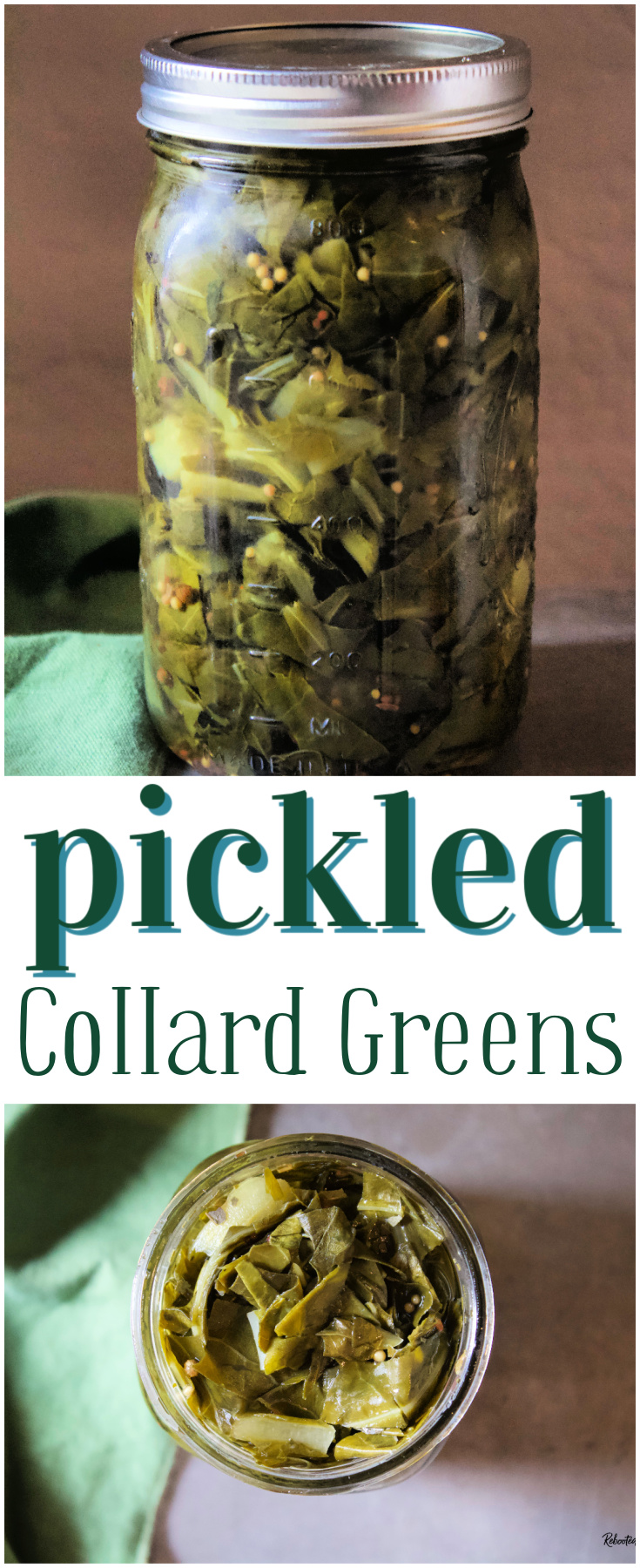 Pickled Collared Greens