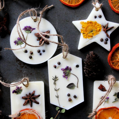 Scented Botanical Wax Ornaments