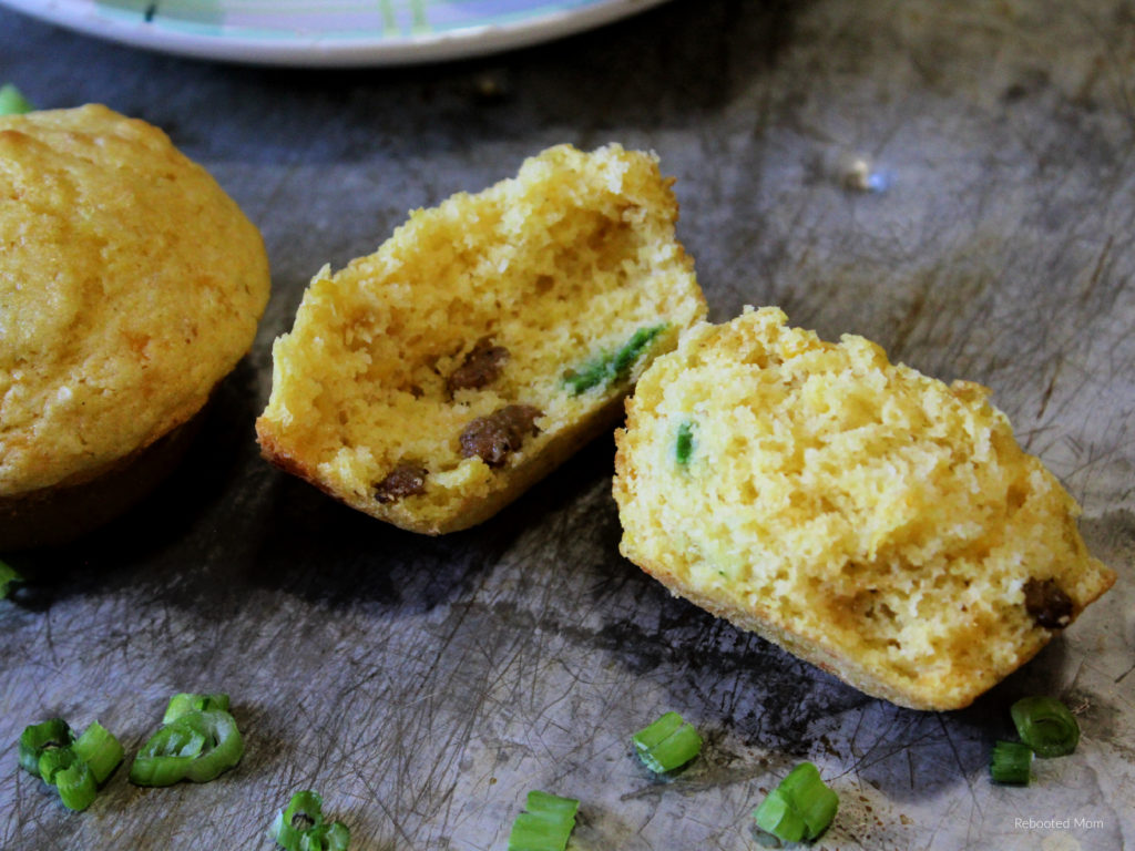 Moist and delicious Creamed Corn Cornbread Muffins that come together SO easily with a can of creamed corn and easy pantry ingredients - a must for any cornbread lover!