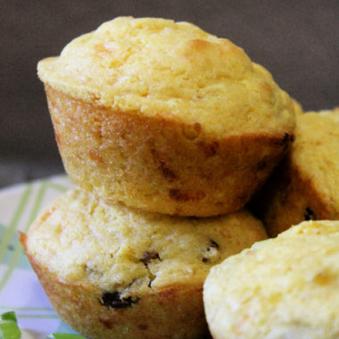 Moist and delicious Creamed Corn Cornbread Muffins that come together SO easily with a can of creamed corn and easy pantry ingredients - a must for any cornbread lover!