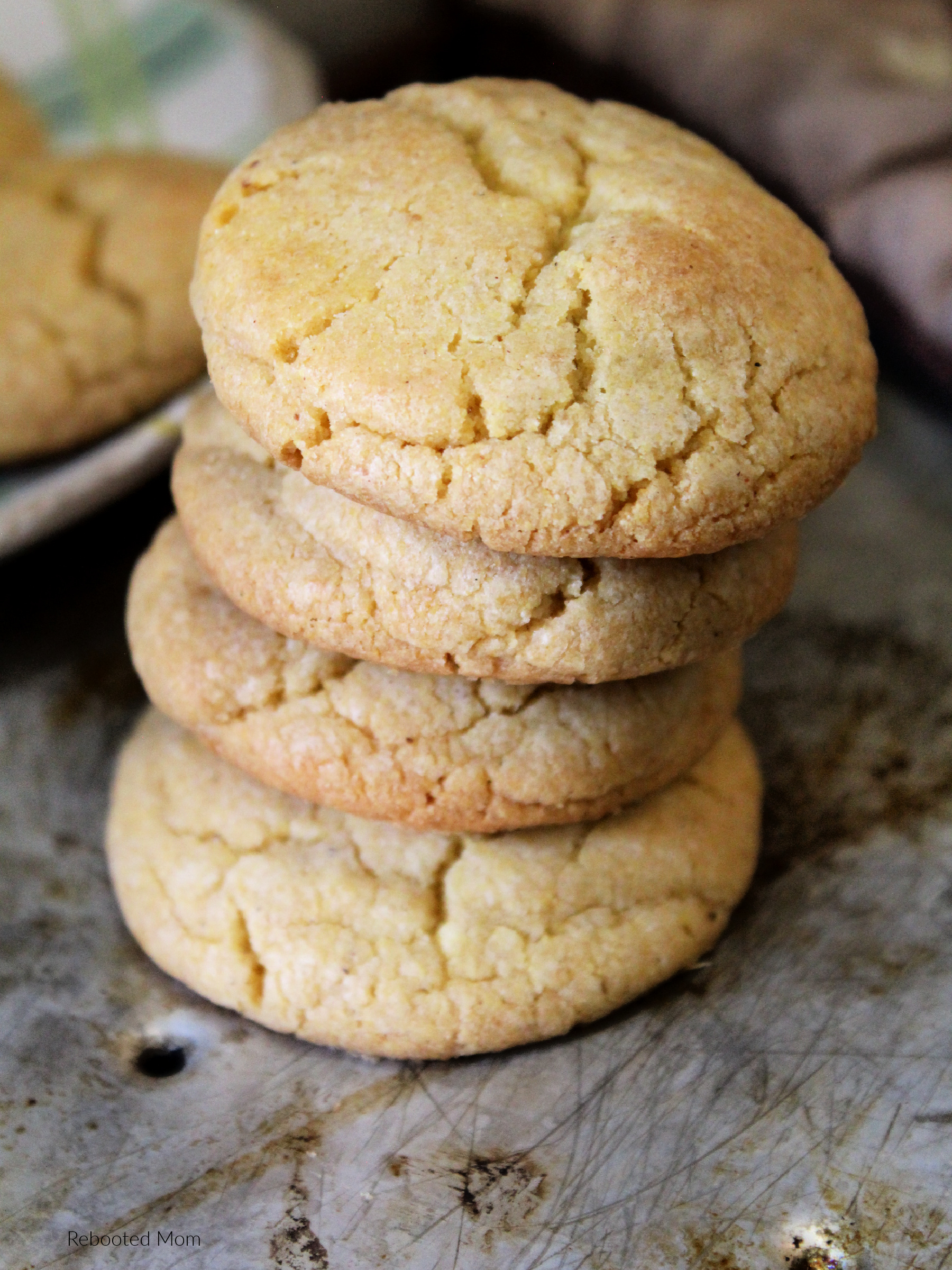 Find out how to make the most perfect cornmeal cookies - a delicious corn flavor in a pillowy cookie with a soft middle! A favorite for all!