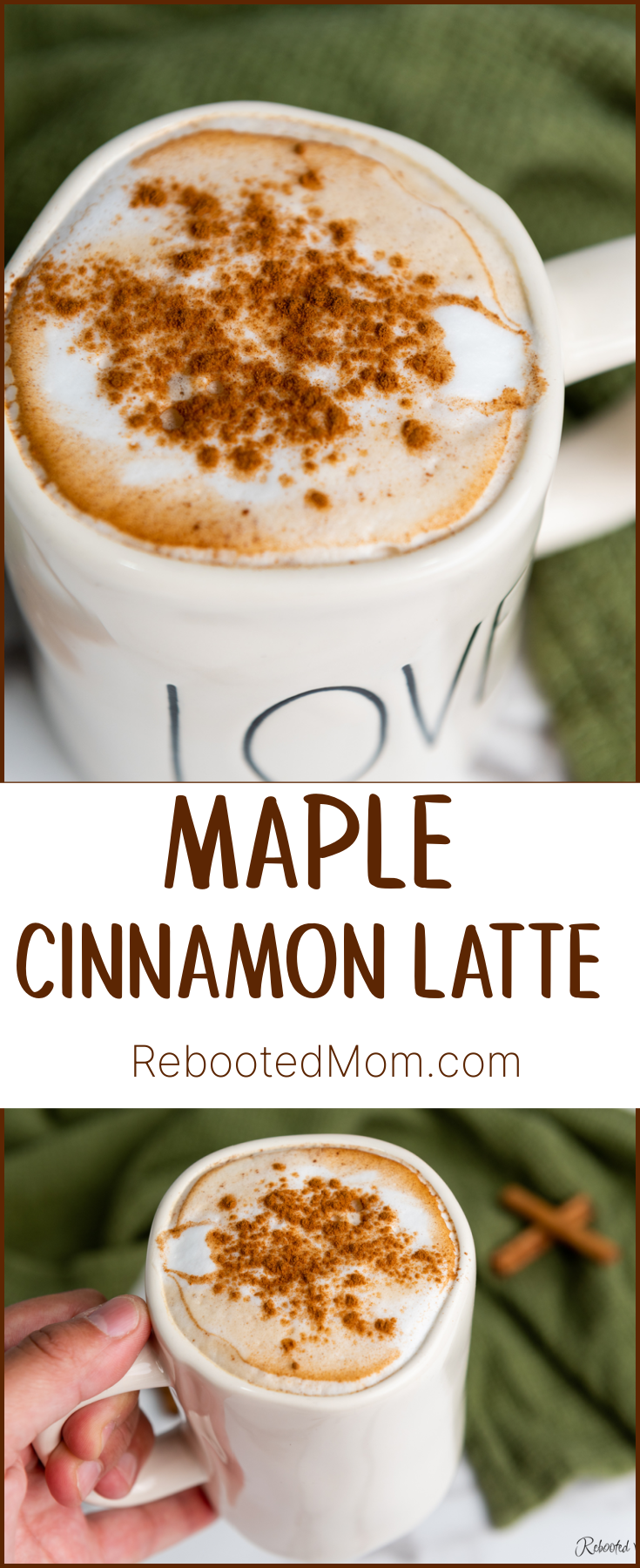 This Maple Cinnamon Latte combines all of your favorite fall flavors in a delicious drink that's cozy, warm, and super easy to put together - so good you'll want to enjoy this daily!