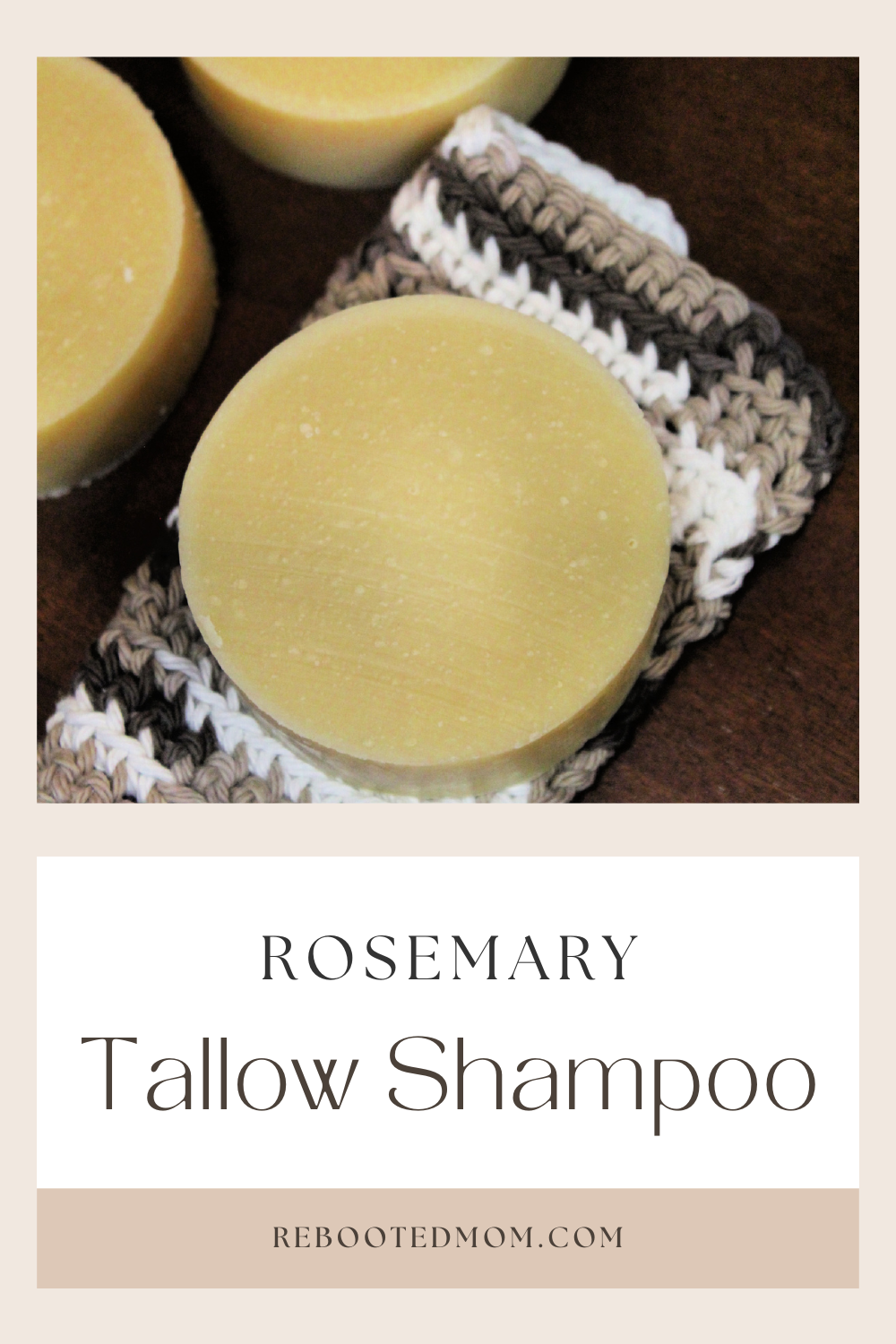 Rosemary Tallow Shampoo Bar