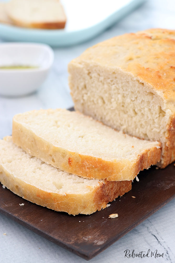 This Slow Cooker Bread comes together easily with just two simple ingredients - the perfect, easy recipe to a bread that's super delicious!