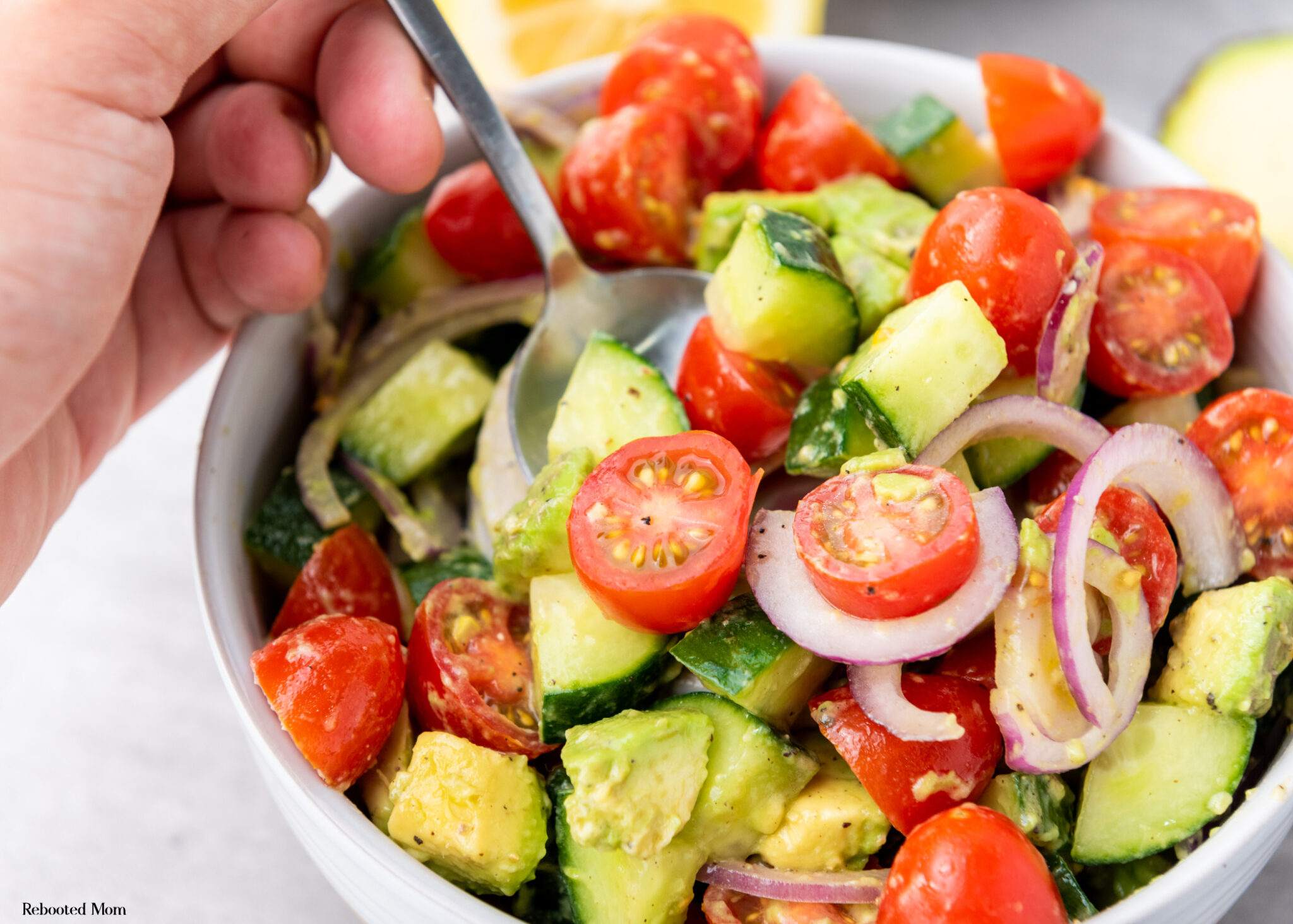 Curated visual reference: Avocado Salad Photo Inspiration