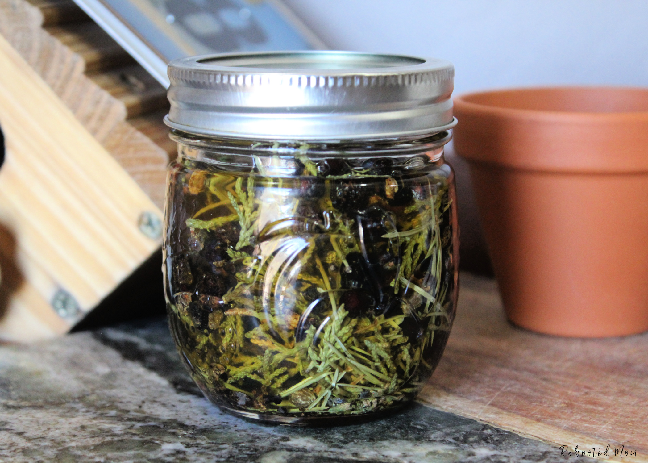 Learn how to make Juniper-Infused Honey - a wonderful addition to tea or bread with it's citrus spicy aroma and flavor.